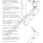 Weather Forecast – New Zealand – Esl Worksheet By Sezfitz For Forecasting Weather Map Worksheet 1