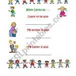 When I Grow Up – Esl Worksheet By Lekaviar Regarding When I Grow Up Worksheet