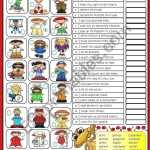 Who Am I? Editable – Esl Worksheet By Tech Teacher Pertaining To Who Am I Worksheet