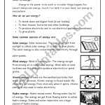 Work Power Energy Worksheet With Work Power And Energy Worksheet