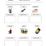 Worksheet Energy Transformation Worksheet Answers — Db Excel With Energy Transformation Worksheet Answers