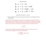 Worksheet Motion Problems Part 2 Answer Key — Db-Excel within Projectile Motion Worksheet With Answers
