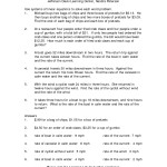 Worksheet Systems Of Inequalities Linear Programming Answers With Linear Word Problem Worksheet