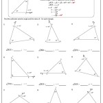Worksheet Triangle Sum And Exterior Angle Theorem Answers – Free Worksheets Samples In Exterior Angle Theorem Worksheet