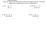 Worksheets About Multiplication Of Polynomials | Printablemultiplication Throughout Multiplying Polynomials Worksheet 1 Answers