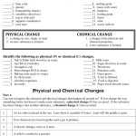 Worksheets Physical And Chemical Properties Changes Vs — Db Excel Pertaining To Physical Vs Chemical Properties Worksheet