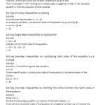 Writing And Solving One Step Inequalities Worksheet (With Answer Key) – Mathematicalworksheets Inside Solving One Step Inequalities Worksheet