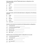 Writing Electron Configuration Worksheet Answers — Db Excel Intended For Electron Configuration Worksheet Answers