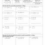 Writing Equations Of Parallel And Perpendicular Lines Worksheet Answers Throughout Writing Equations Of Lines Worksheet