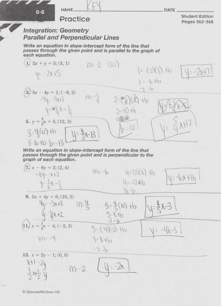 Writing Linear Equations Worksheet Answers — Db Excel Intended For Linear Equation Worksheet With Answers