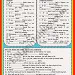 Zero First And Second Conditional Exercises With Answers – Muslisugar Inside Conditional Statements Worksheet With Answers